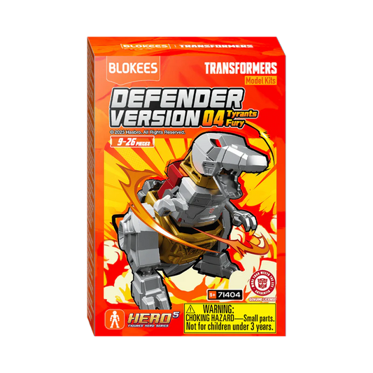 Blokees Transformers Defender Version 04 Tyrants Fury Blind Box