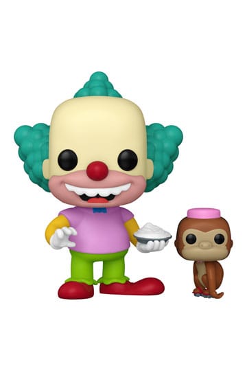 Simpsons POP TV Vinyl Figure Krusty & Tenny 9 cm