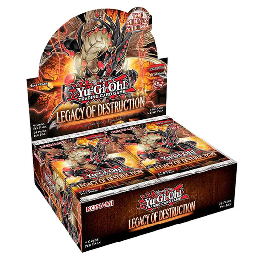 Yu-Gi-Oh! (TCG) Legacy of Destruction! booster pack
