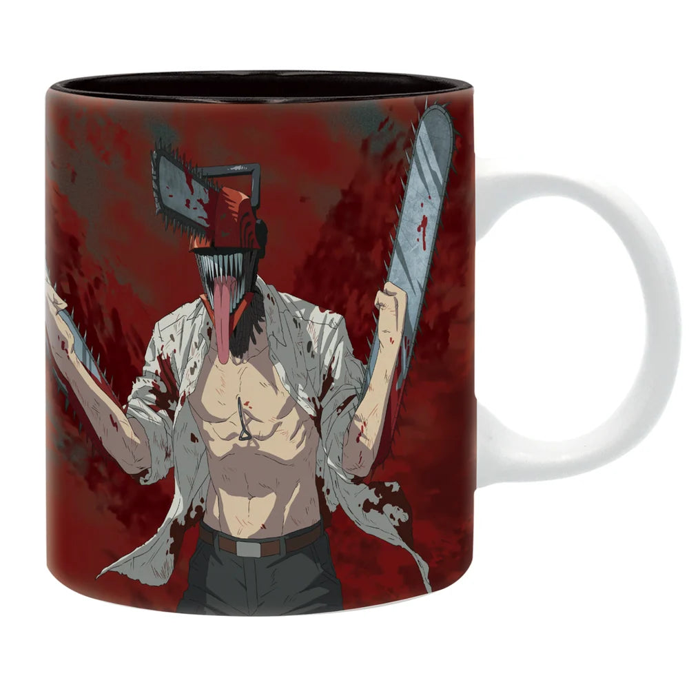 Chainsaw Man Red & Blood 320ml Ceramic Mug