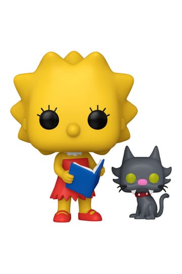 Simpsons POP&Buddy TV Vinyl Figure Lisa & SB 9 cm