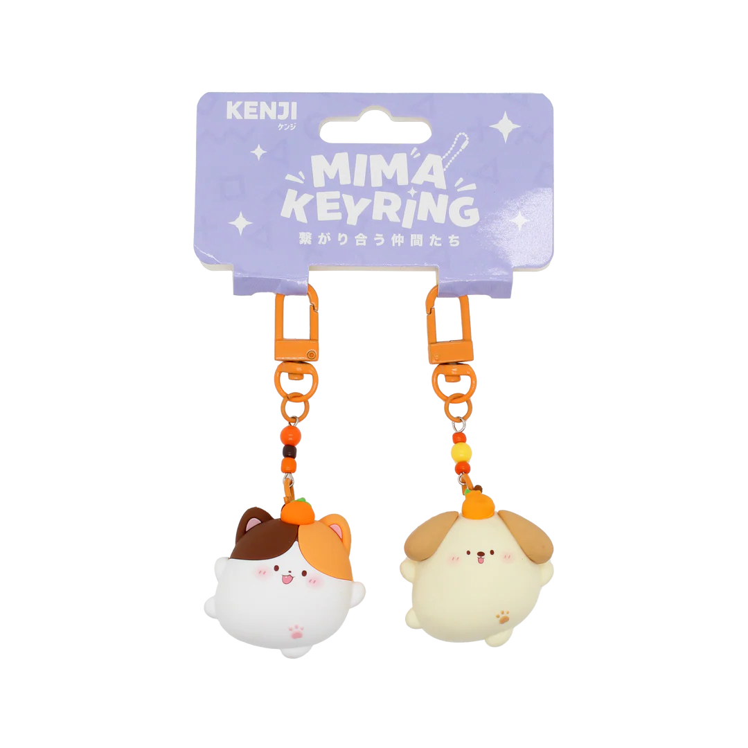 Mima Hard Duo Cute Animals Keyring