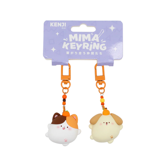 Mima Hard Duo Cute Animals Keyring