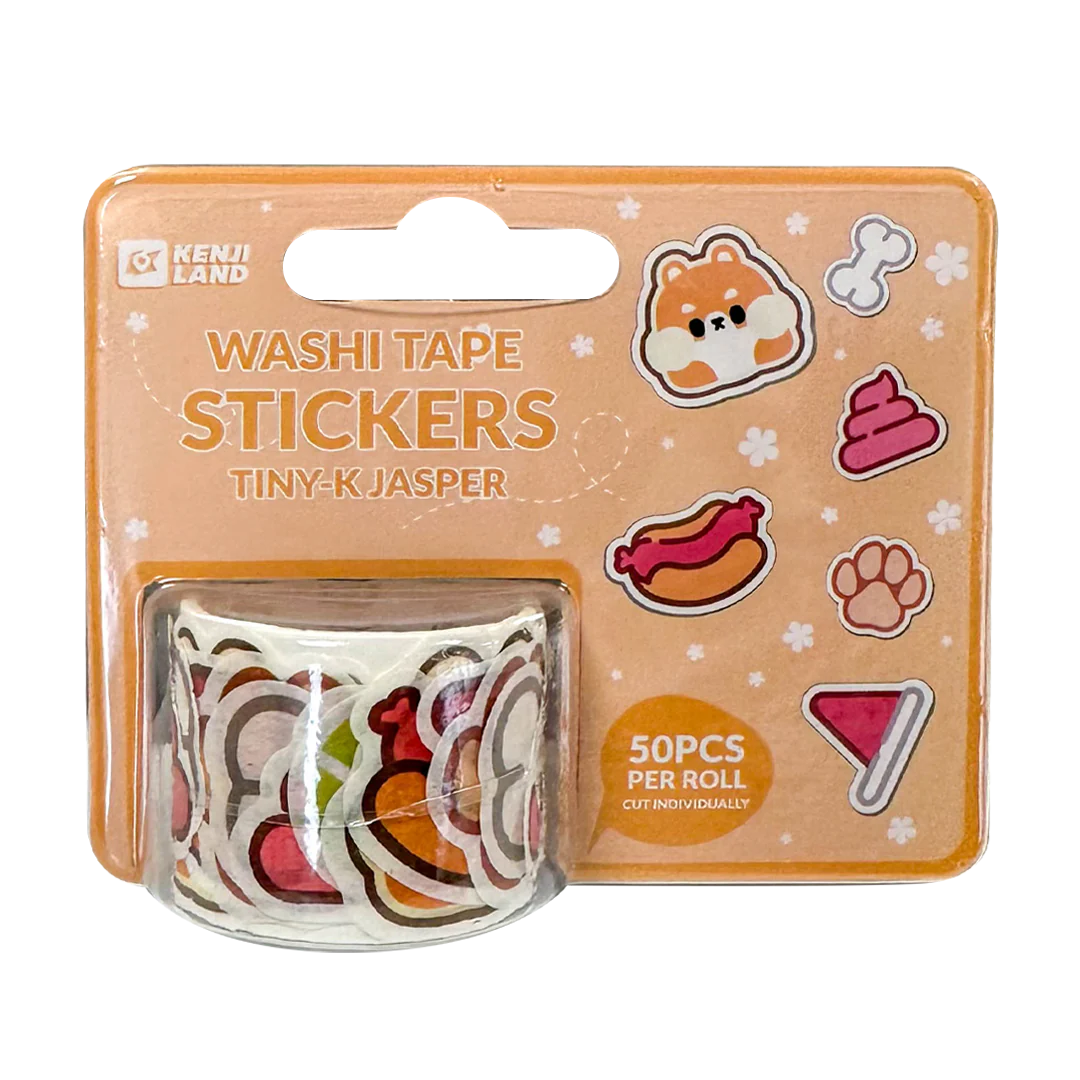 Washi Tape Stickers - Dog