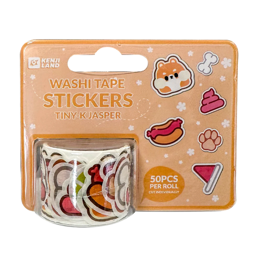 Washi Tape Stickers - Dog