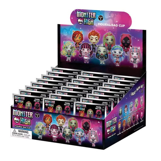 Monster High 3D Series 1 Bag Clips