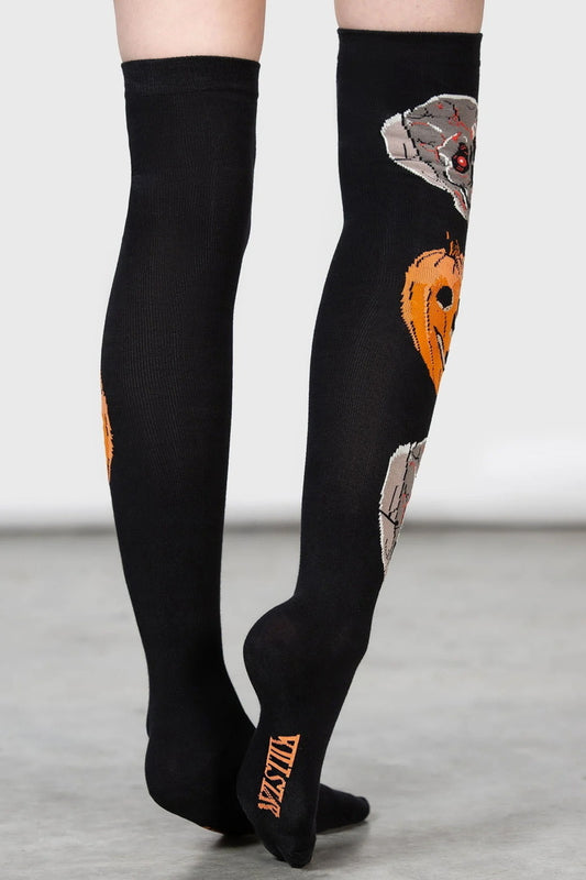 Killstar - Morbid Over Knee Socks