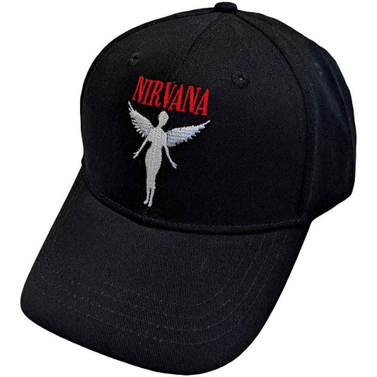 Nirvana Unisex Baseball Cap: Angelic (Black)