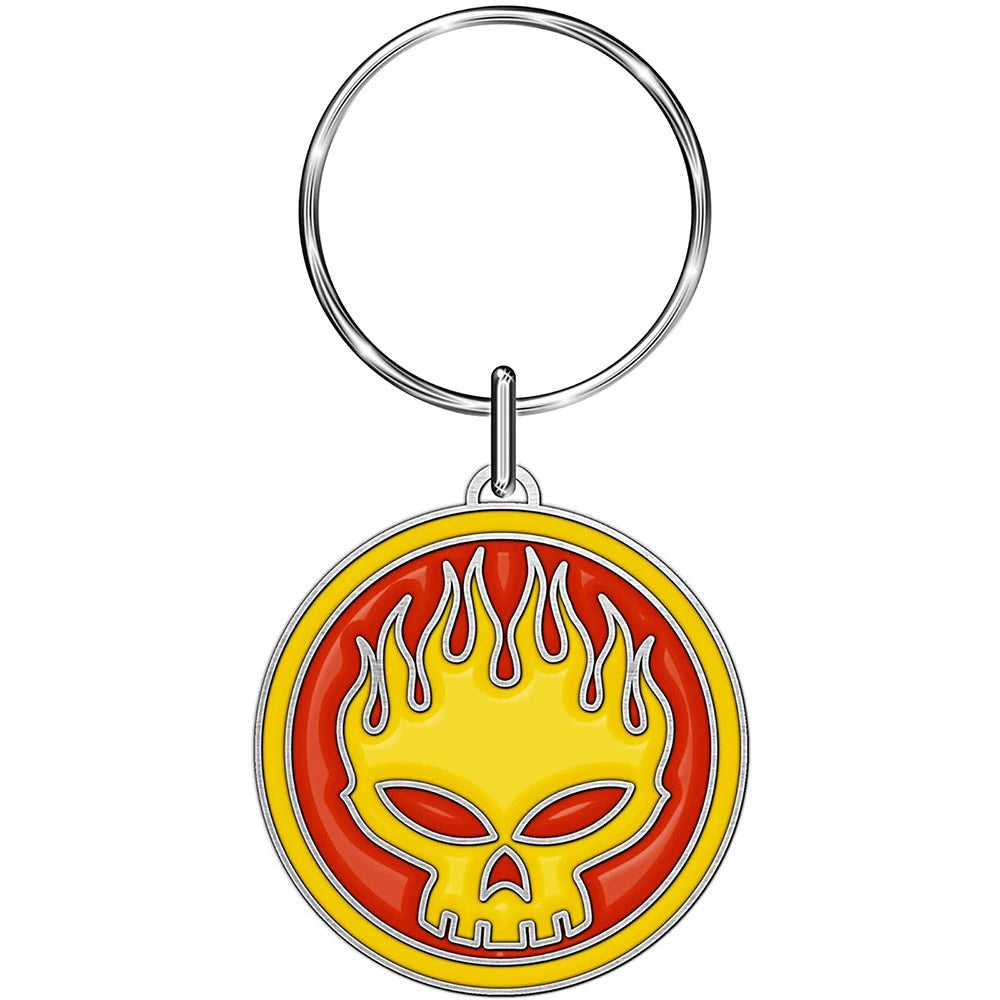 The Offspring Keychain: Skull Logo