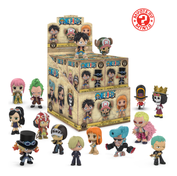 Pop! Mystery Minis - One Piece - 12 Pieces in PDQ