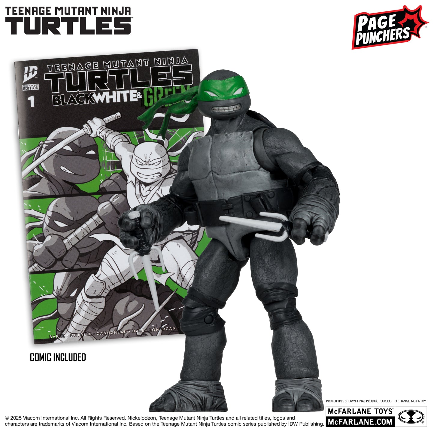 McFarlane Teenage Mutant Ninja Turtles Raphael Page Punchers Action Figure