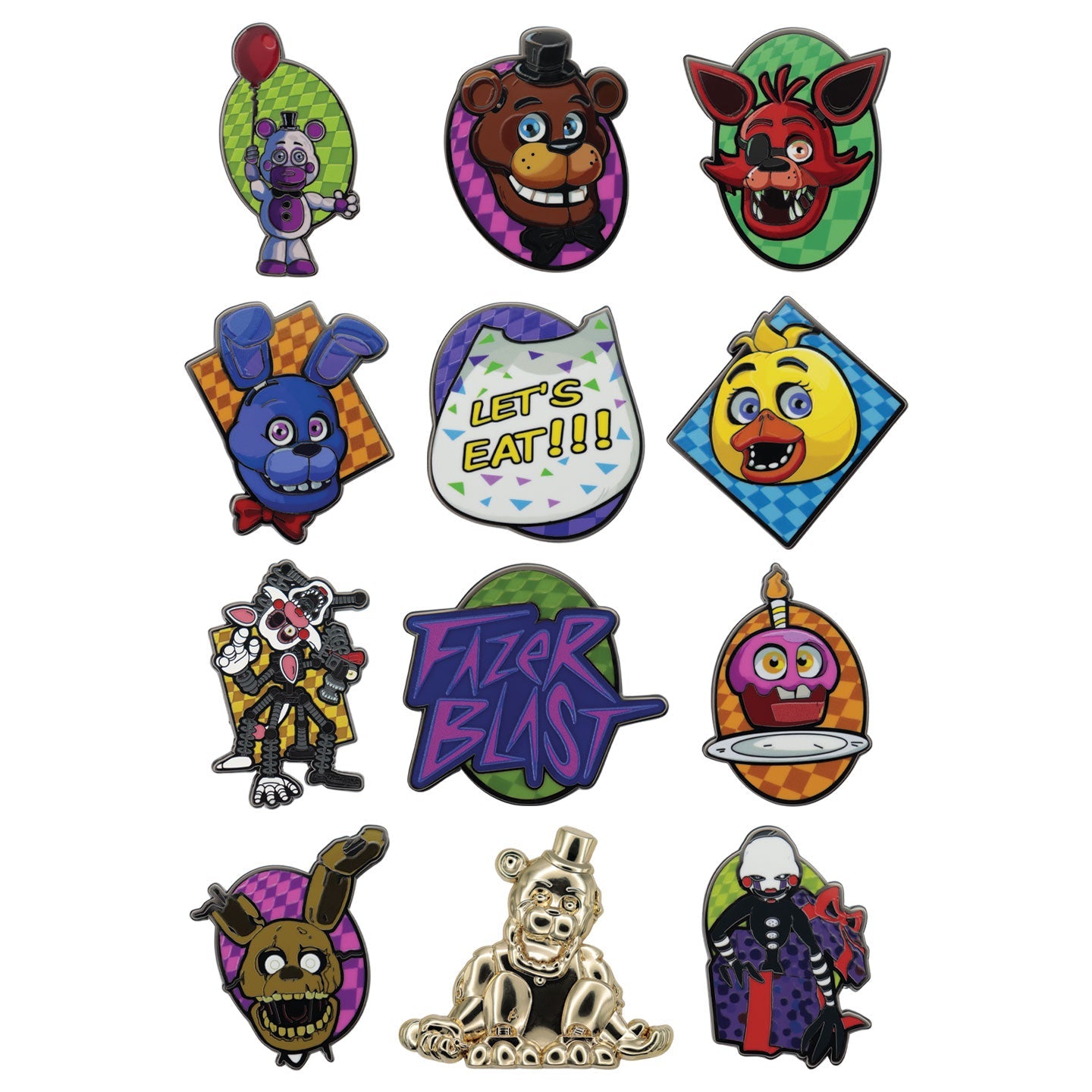 Five Nights at Freddy's Mystery Pin Badge