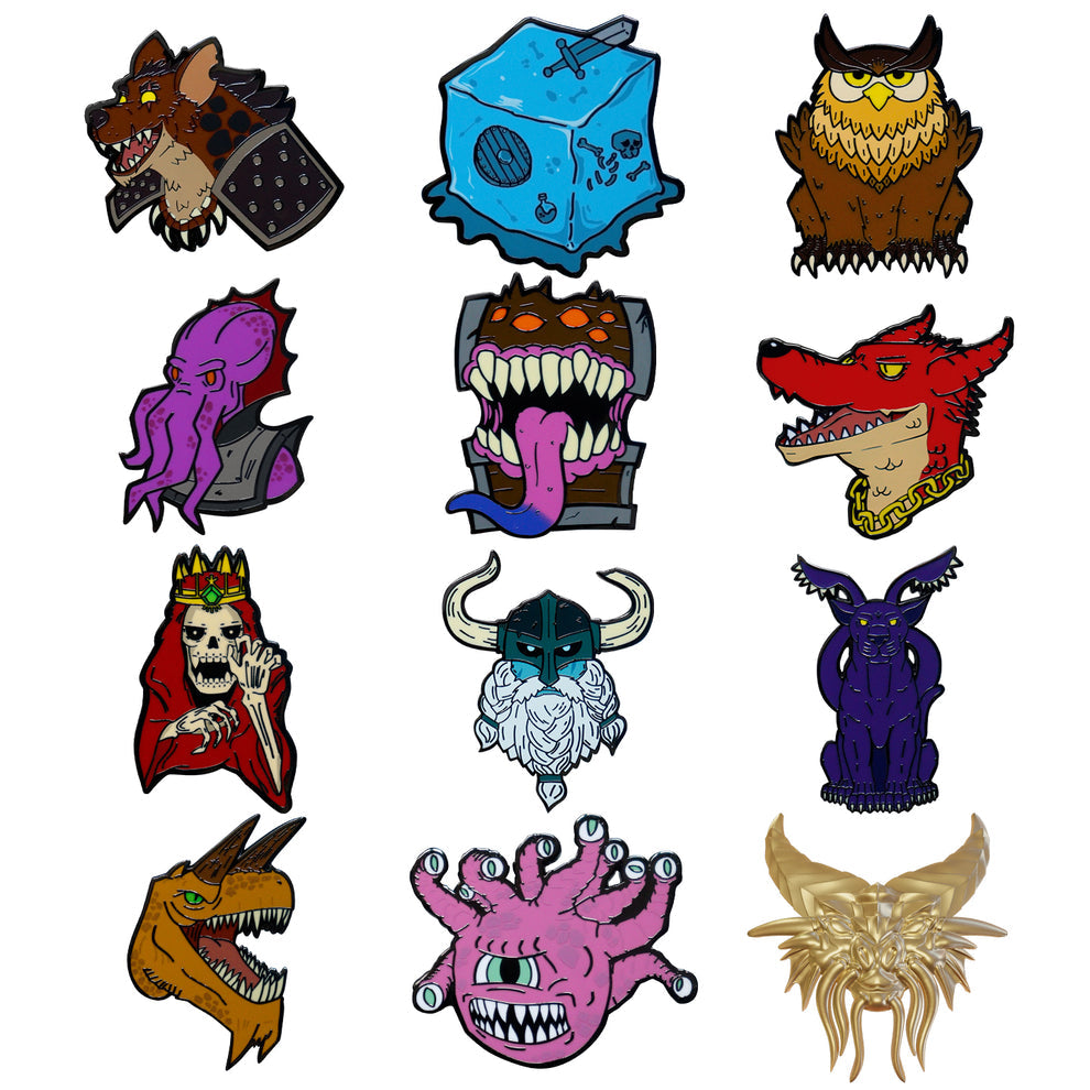 Dungeons & Dragons 50th Anniversary Mystery Pin Badge