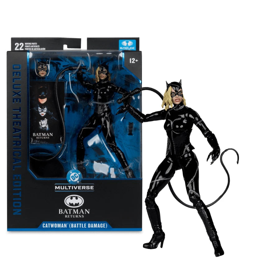 DC Multiverse Catwoman (Battle Damage) – Batman Returns Deluxe Theatrical Edition Action Figure