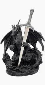Oath Of the Dragon Letter Opener Holder 19cm