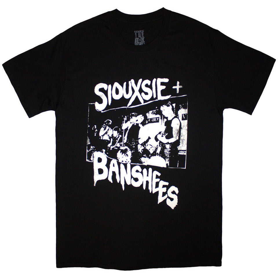 Siouxsie & The Banshees Unisex T-Shirt: Live! (Black)