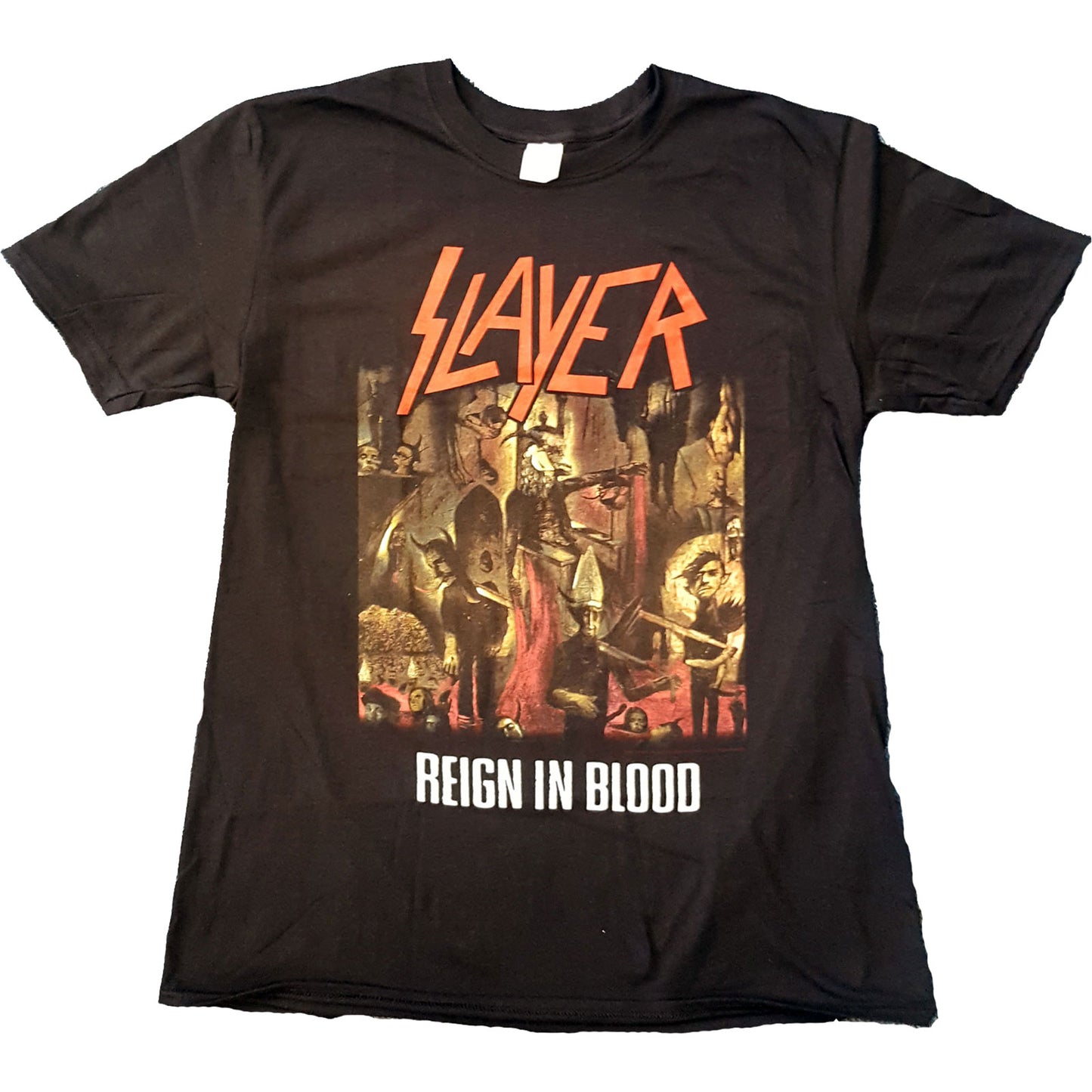 SLAYER UNISEX T-SHIRT: REIGN IN BLOOD