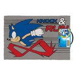 Sonic The Hedgehog (Knock And Run) 60 x 40cm Coir Doormat