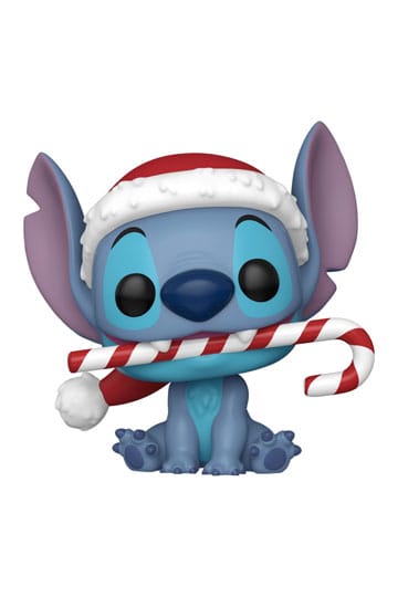 Disney POP! Vinyl Figure Holiday Stitch w/CC 9 cm