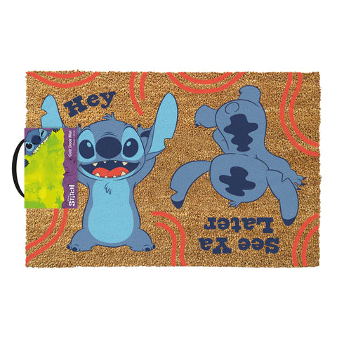 Lilo And Stitch (Hey/See Ya Later) 60 x 40cm Coir Doormat