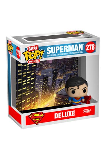 Superman Bitty POP! Deluxe Vinyl Figure Superman(Gargoyle) Display (12) 2,5 cm