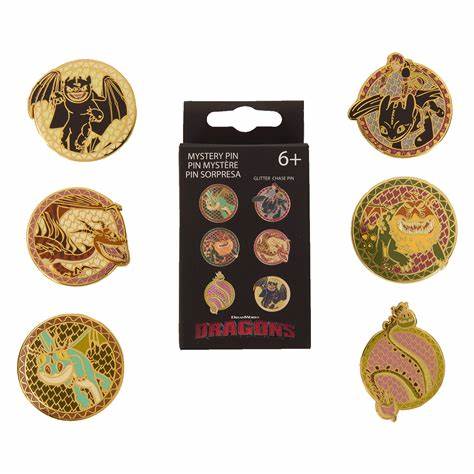 Blind Box Enamel Pins - How To Train Your Dragon