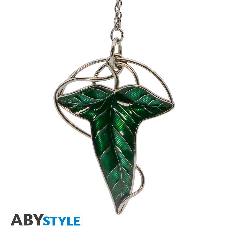 THE LORD OF THE RINGS 3D Keychain Lorien Leaf