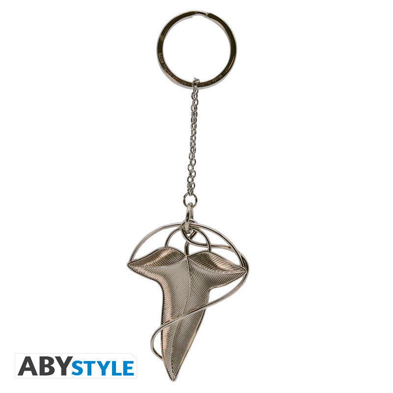 THE LORD OF THE RINGS 3D Keychain Lorien Leaf
