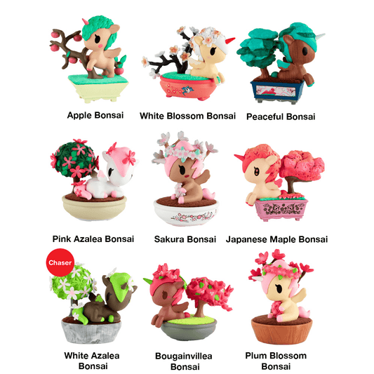 Unicorno Blind Box Figures Assortment Botanical Bonsai 9 cm