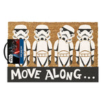 Star Wars (Stormtrooper Move Along) 60 x 40cm Coir Doormat