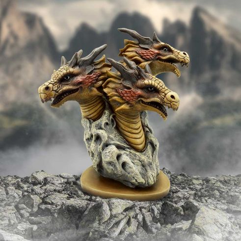 Legend of the Ghidorah 3 Headed Dragon Statue 30cm