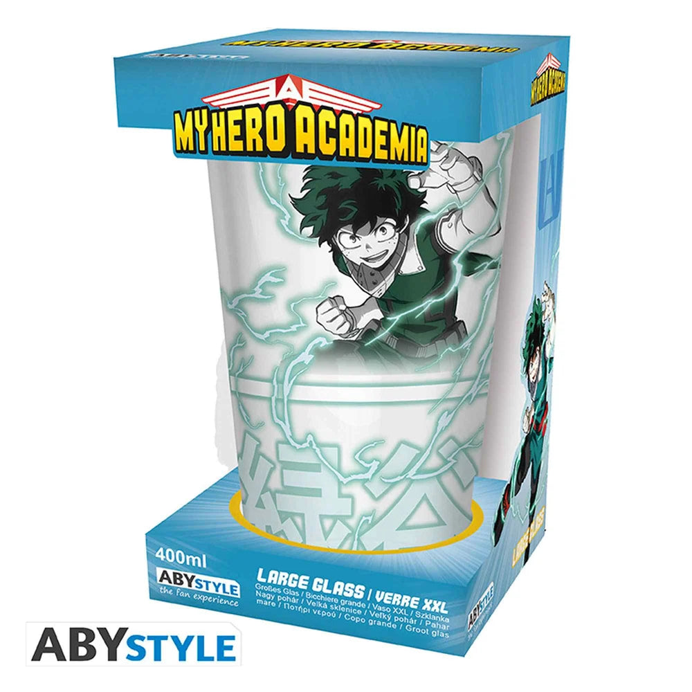 My Hero Academia Izuku & Bakugo 400ml Glass