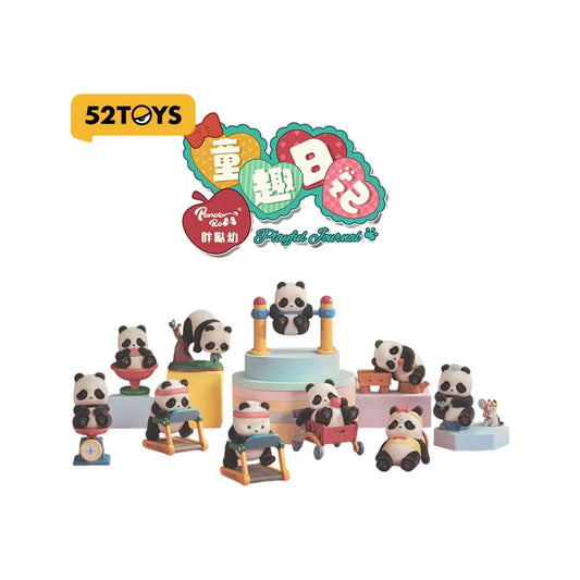 Panda Roll Blind Box Figures Assortment Playful Journal 7 cm