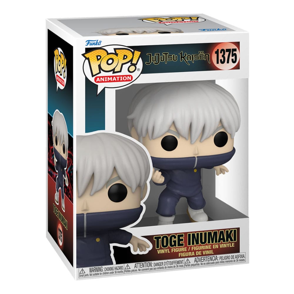 Jujutsu Kaisen POP! Animation Vinyl Figures Toge Inumaki 9 cm