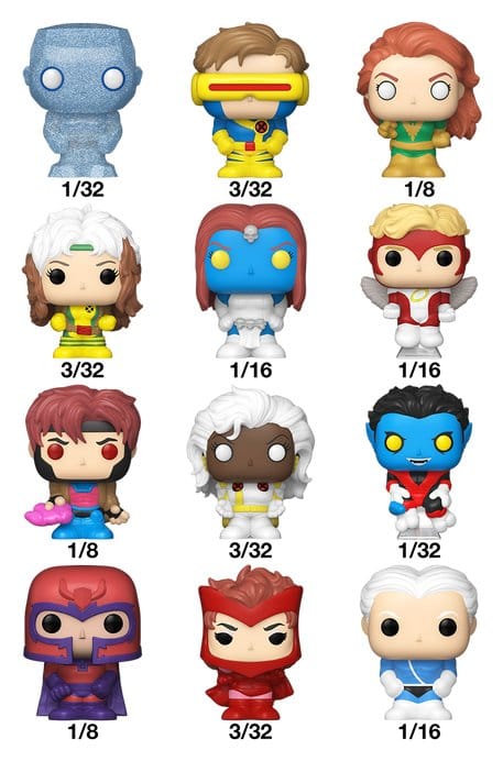 X-Men Bitty POP! Vinyl Figure Display 2,5 cm