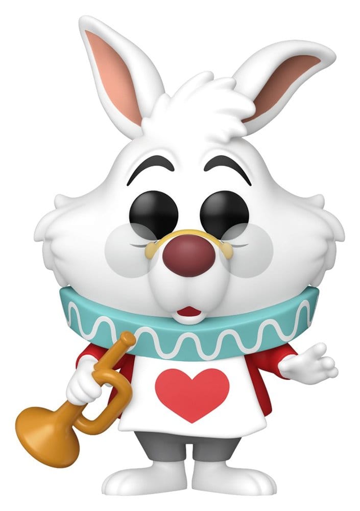 Alice in Wonderland POP! Vinyl Figure White Rabbit with Horn 9 cm
