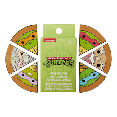 Teenage Mutant Ninja Turtles Loungefly Enamel Pins Blind Box Pizza Slices