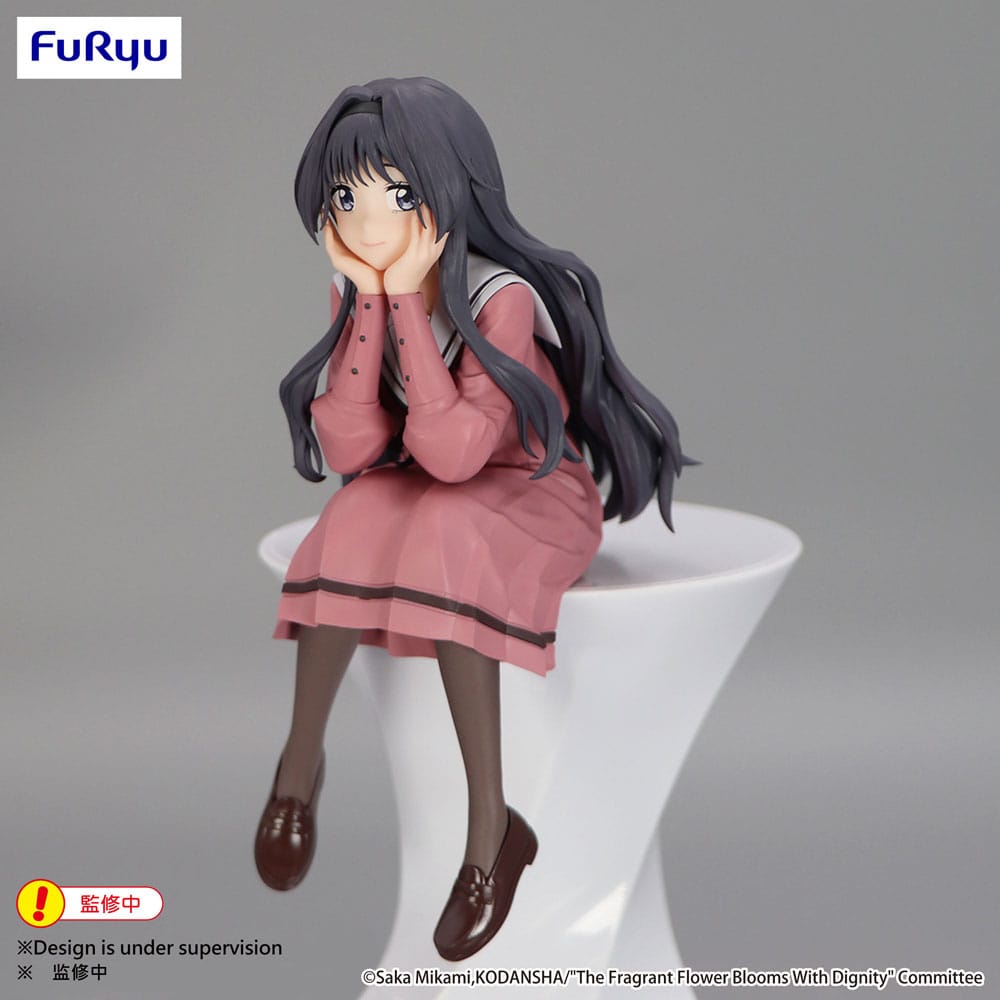 The Fragrant Flower Blooms With Dignity Noodle Stopper PVC Statue Kaoruko Waguri 14 cm