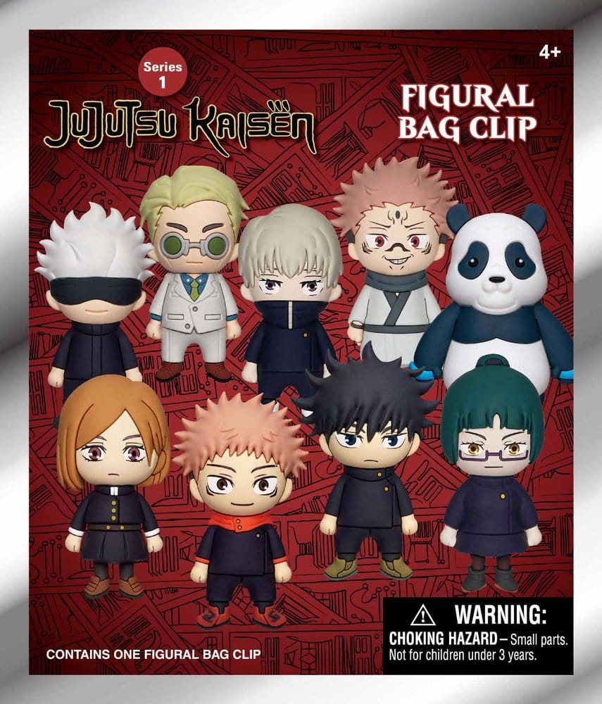 Jujutsu Kaisen 3D PVC Blind Bag Clips Serie 1