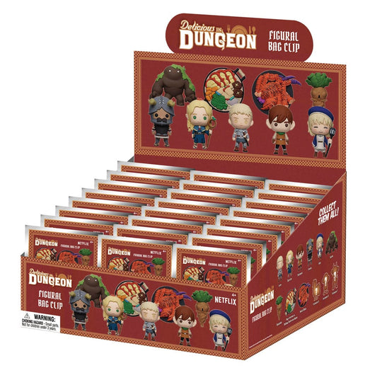 Delicious in Dungeon PVC Bag Clips Series 1