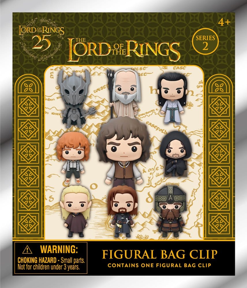 Lord of the Rings 3D PVC Blind Bag Clips Series 2