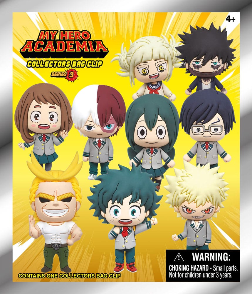 My Hero Academia 3D PVC Blind Bag Clips Series 3