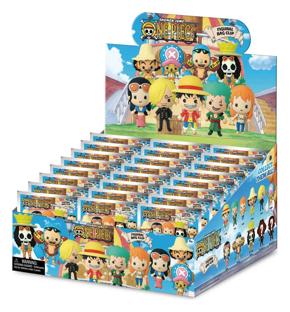 One Piece 3D PVC Bag Clips Serie 1 Blind Bag