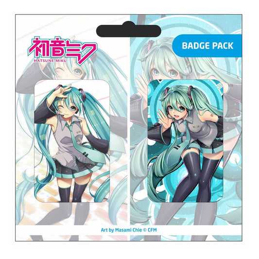 Hatsune Miku Pin Badges 2-Pack Set D Pins & Brooches Hatsune Miku