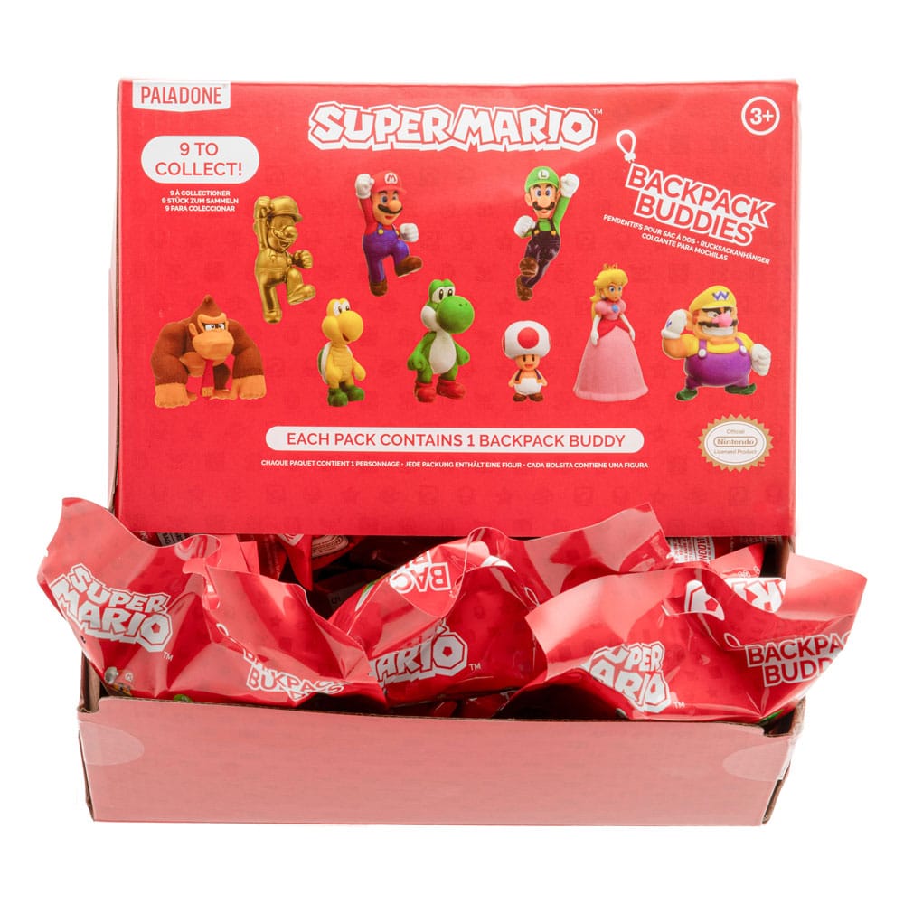 Super Mario Backpack Buddies Mystery Bags