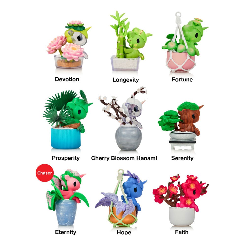 Unicorno Blind Box Figures Assortment Botanical Harmony 7 cm