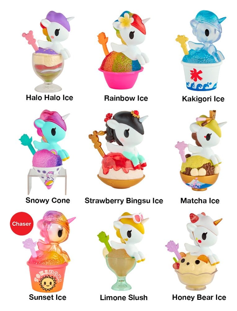 Unicorno Blind Box Figures Assortment Shaved Ice 6 cm