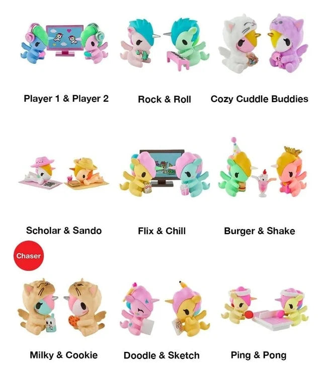 Unicorno Blind Box Figures Assortment Twinsies 7 cm
