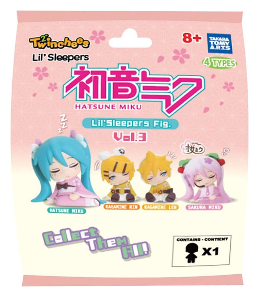 Hatsune Miku Twinchees Mini Figures Lil' Sleepers Wave 3 5 cm