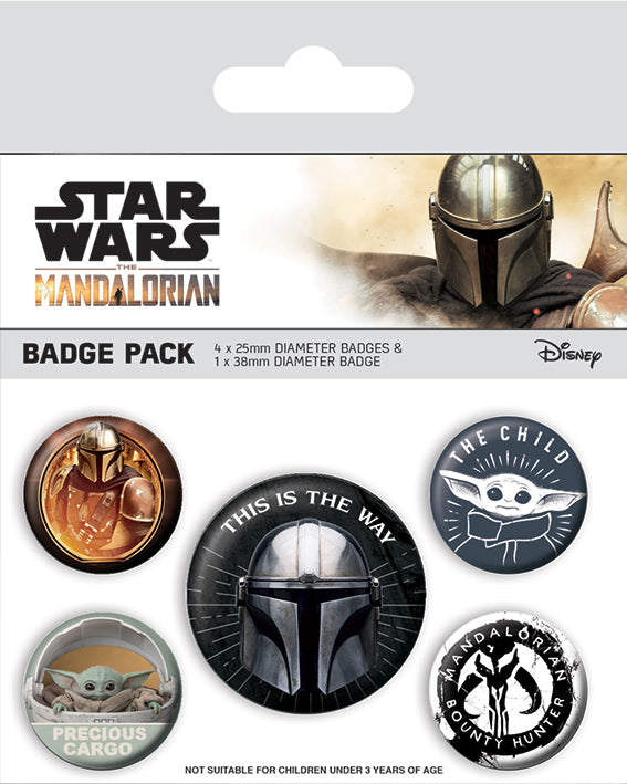Star Wars: The Mandalorian (This Is The Way) Badge Pack